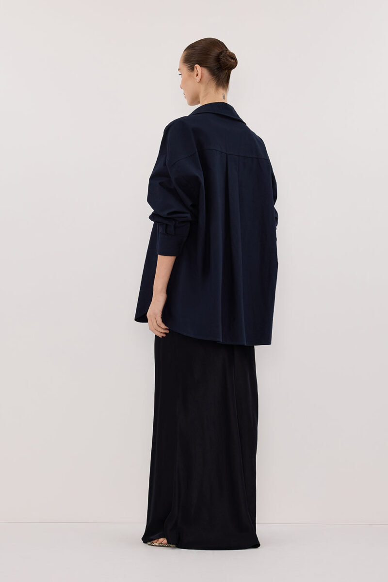 CHARLI INK SATIN MAXI SKIRT