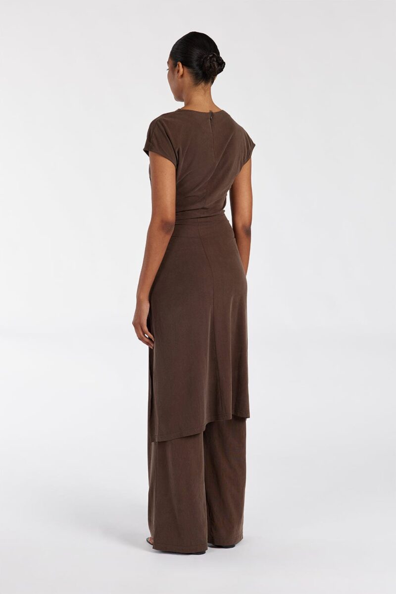 RIO BITTER CHOC WIDE LEG MODAL PANT
