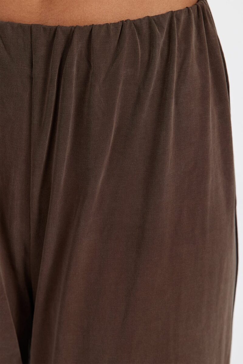 RIO BITTER CHOC WIDE LEG MODAL PANT