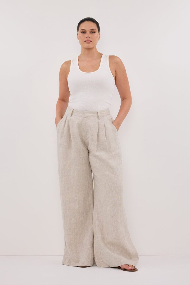 HOLDEN NATURAL LINEN PANT