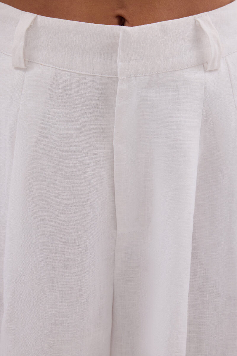 HOLDEN WHITE LINEN PANT