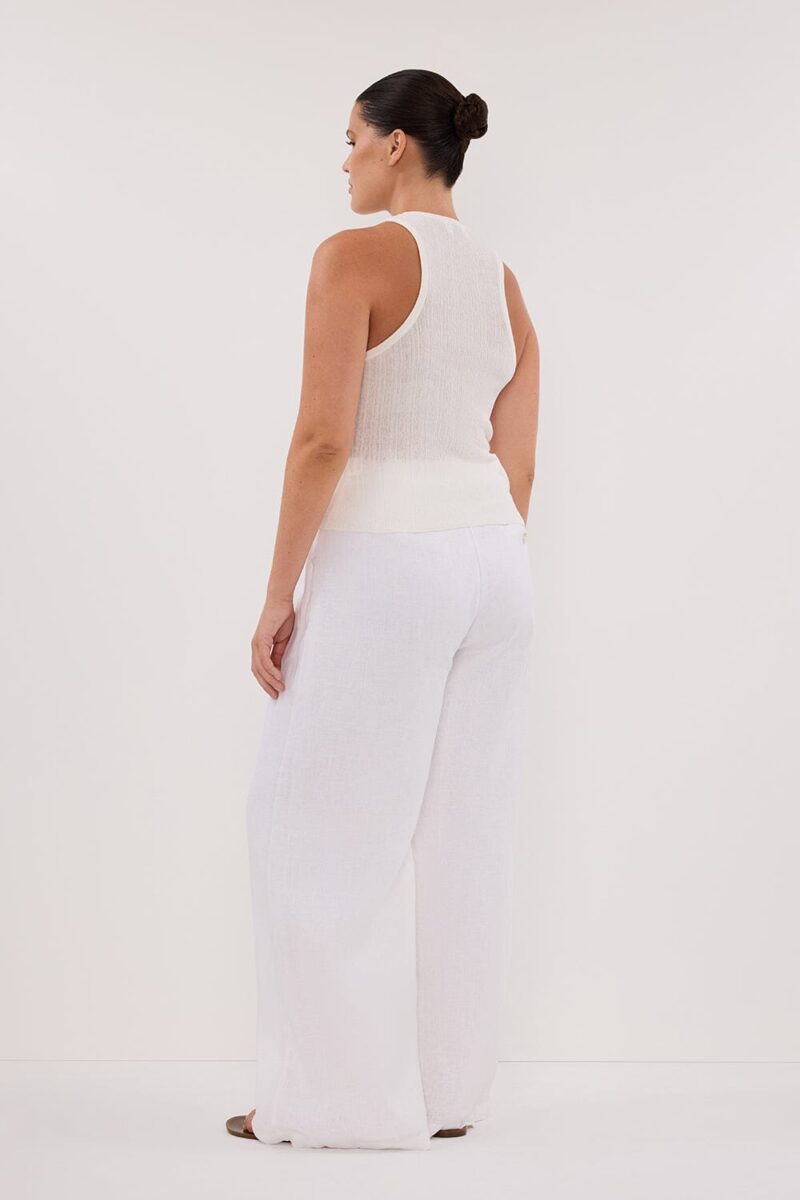 HOLDEN WHITE LINEN PANT