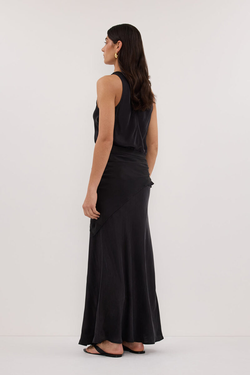 COLETTE BLACK SILK CAMI TOP