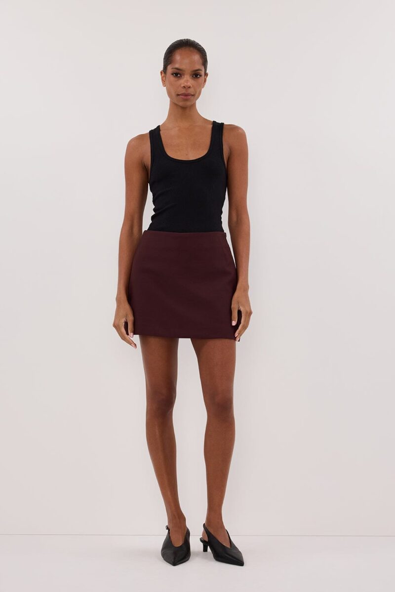 RITA WALNUT SKORT