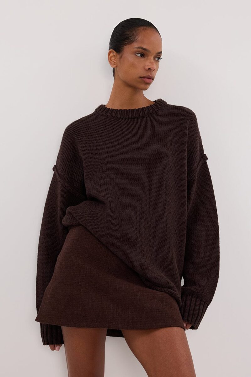 NIEVE CHOCOLATE MINI SKORT