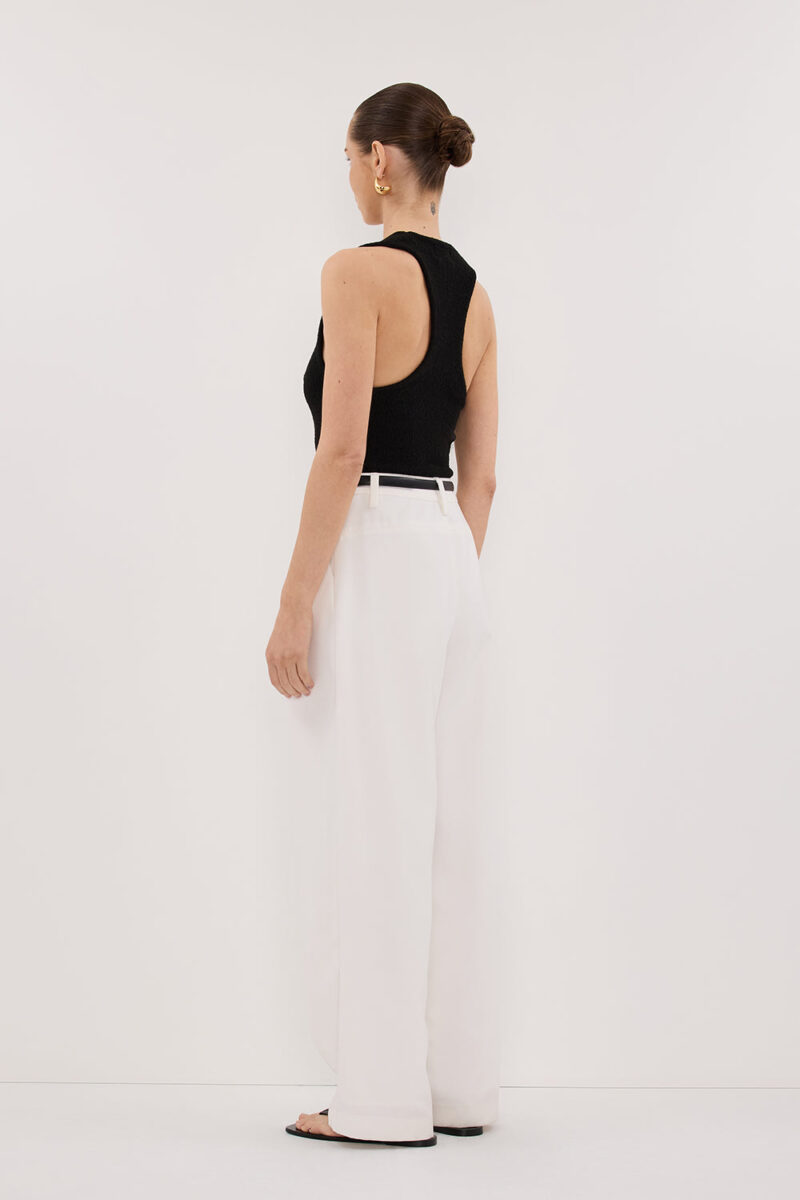 EDEN WHITE TAILORED PANT