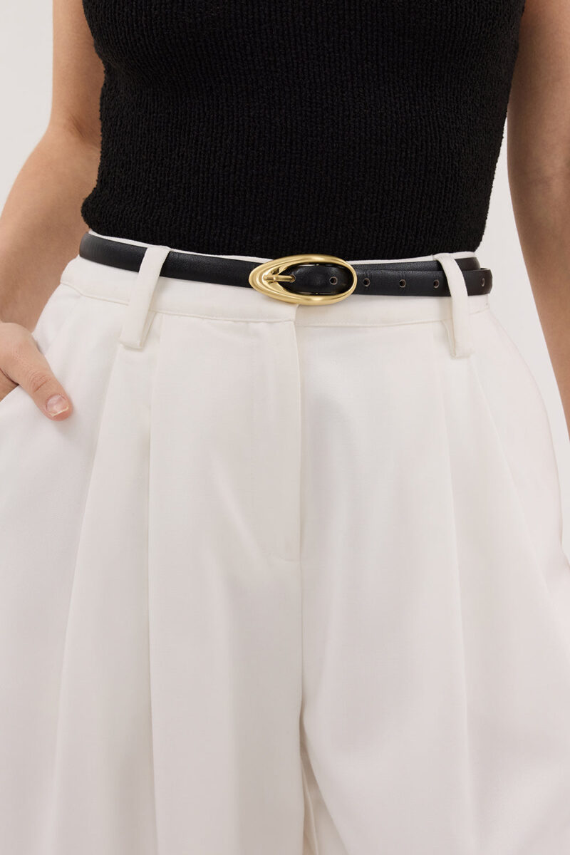 EDEN WHITE TAILORED PANT