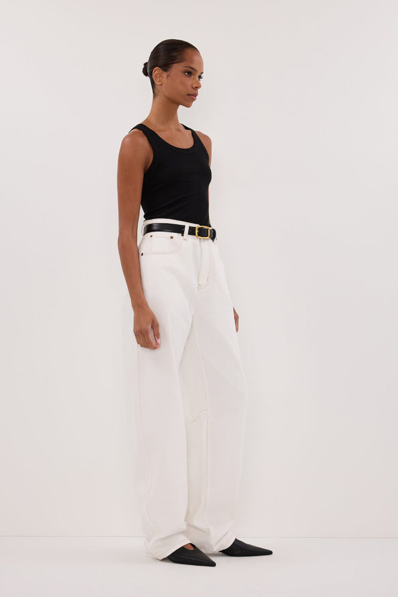 LEE BLACK KNIT TANK