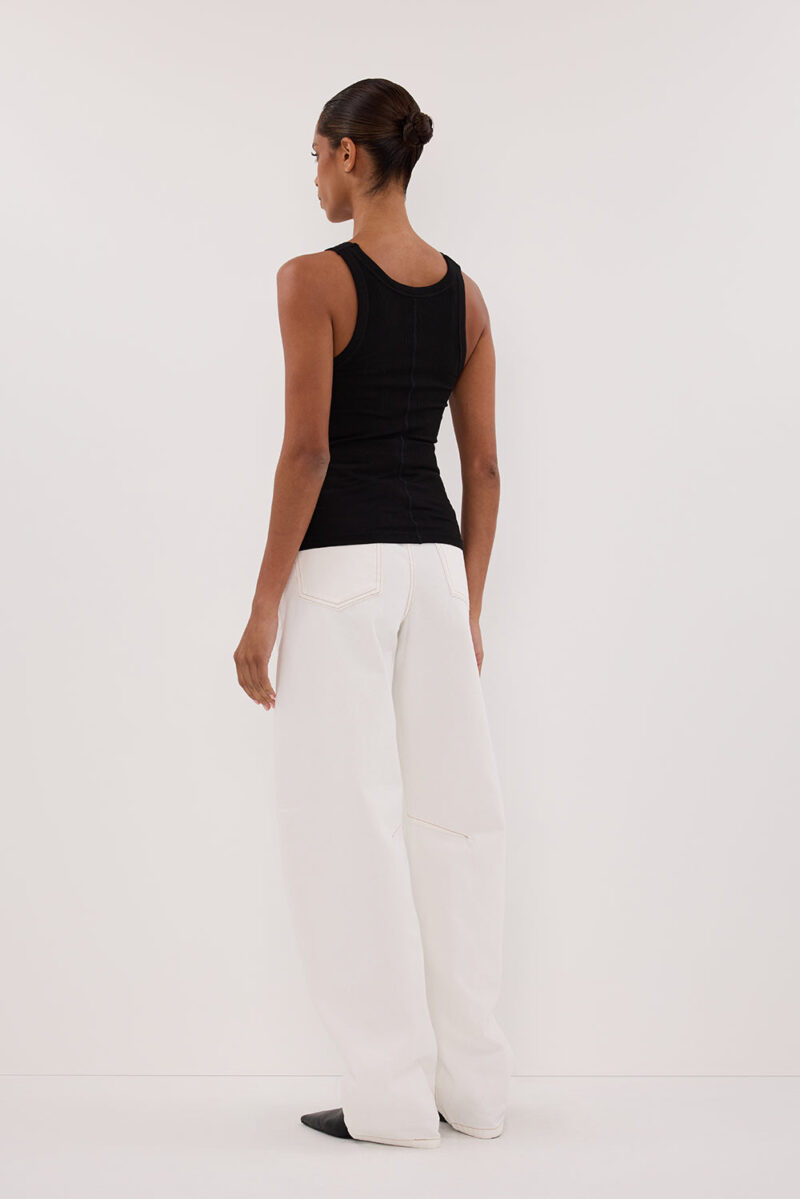 LEE BLACK KNIT TANK