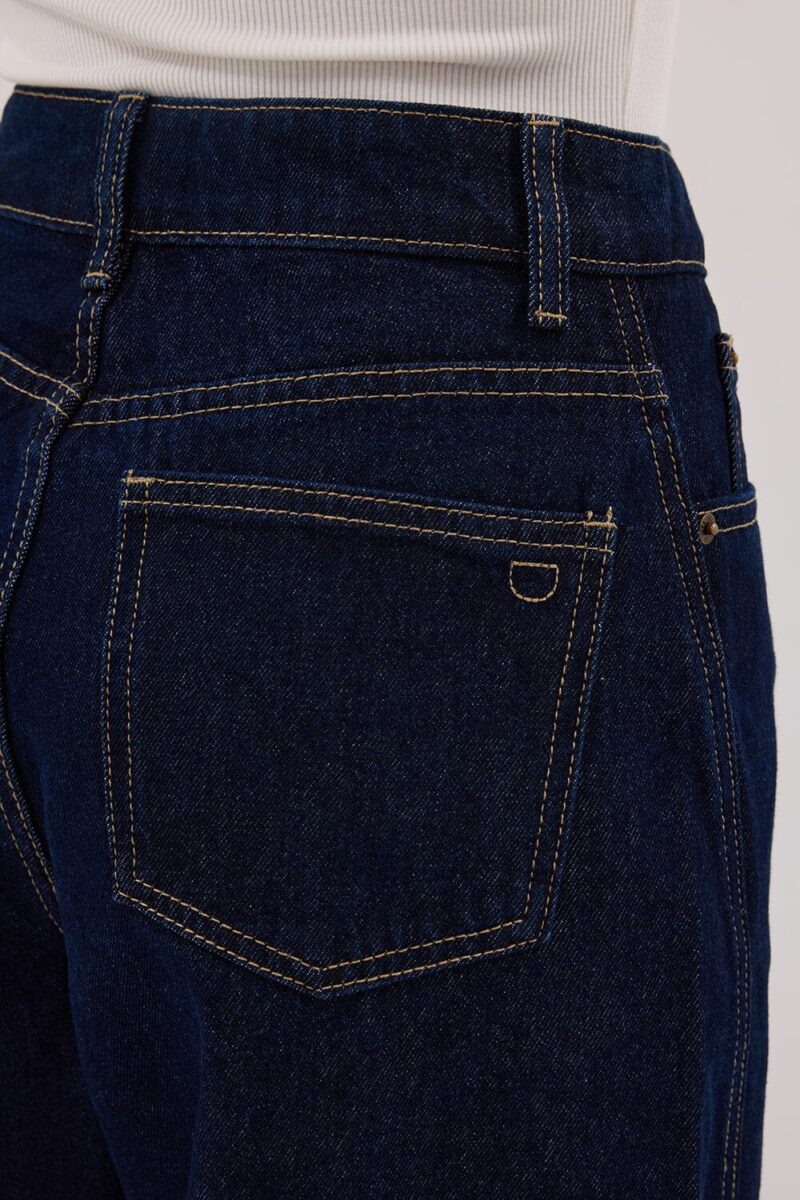 CARSON INDIGO TALL WIDE LEG JEAN