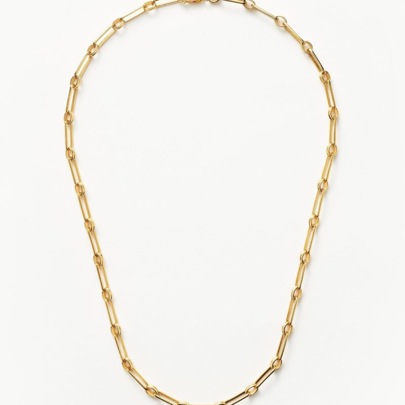 Aegis Chain Necklace | 18ct Gold Plated