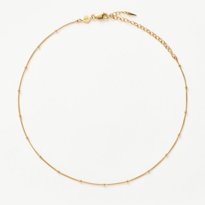 Bobble Chain Choker | 18ct Gold Vermeil