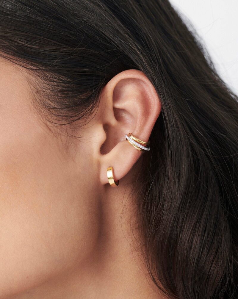 Celestial Pave Ear Cuff | 18ct Gold Vermeil/Cubic Zirconia