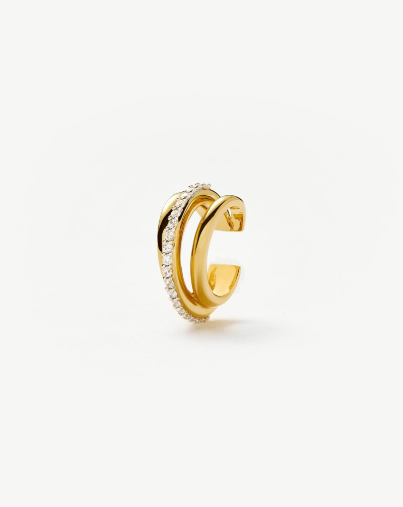 Celestial Pave Ear Cuff | 18ct Gold Vermeil/Cubic Zirconia