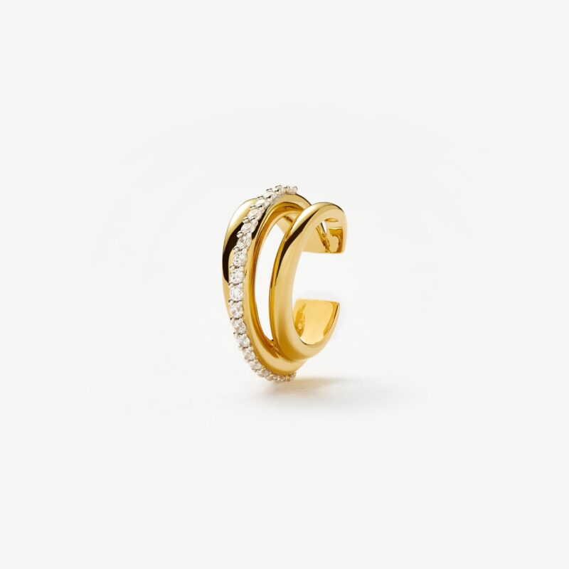 Celestial Pave Ear Cuff | 18ct Gold Vermeil/Cubic Zirconia