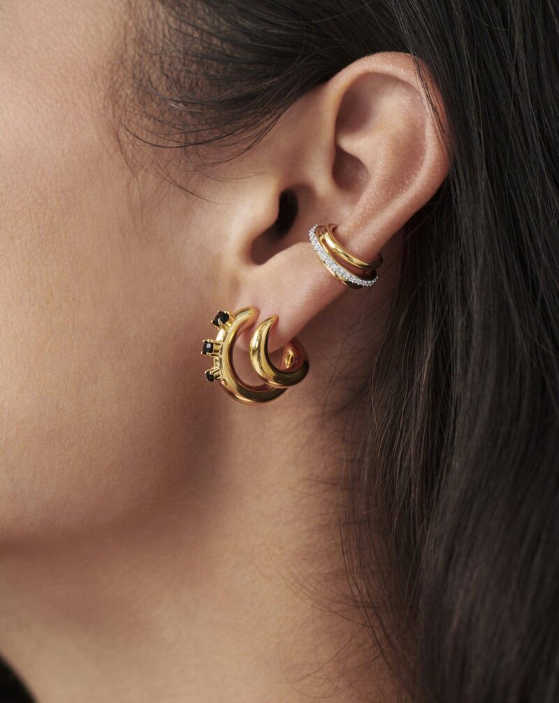 Celestial Pave Ear Cuff | 18ct Gold Vermeil/Cubic Zirconia