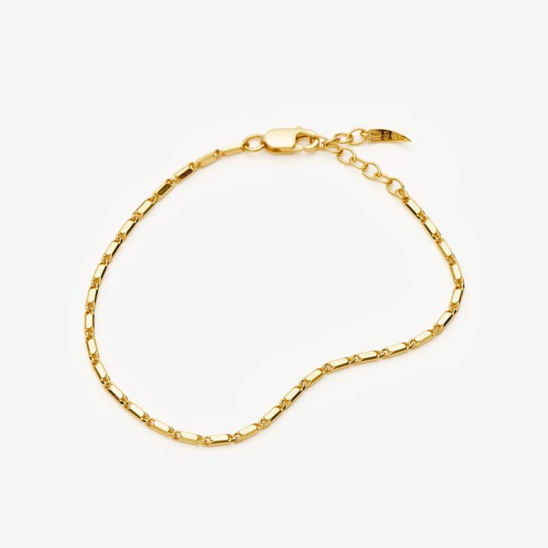 Lucy Williams Horizon Link Chain Bracelet | 18ct Gold Vermeil
