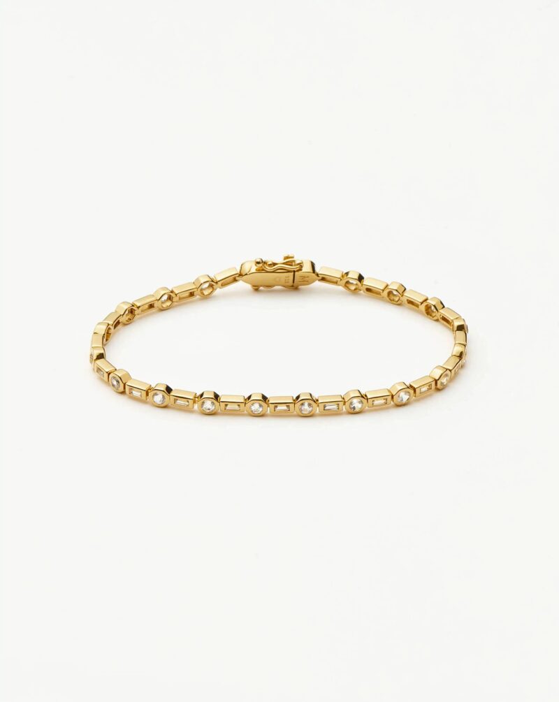 Lucy Williams Tennis Bracelet | 18ct Gold Vermeil
