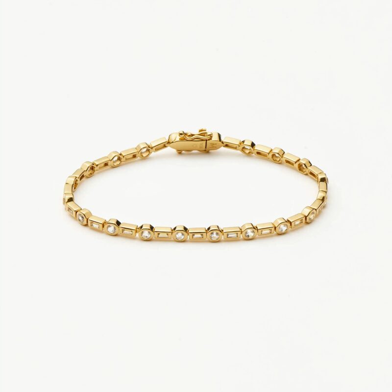 Lucy Williams Tennis Bracelet | 18ct Gold Vermeil