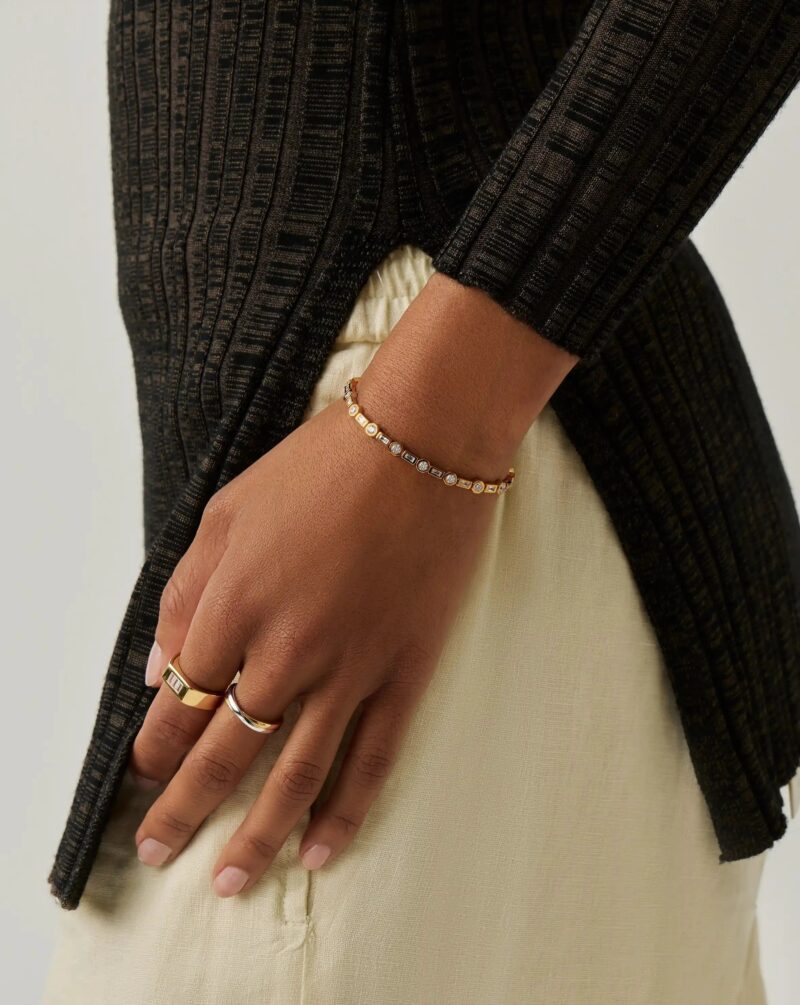 Lucy Williams Tennis Bracelet | 18ct Gold Vermeil