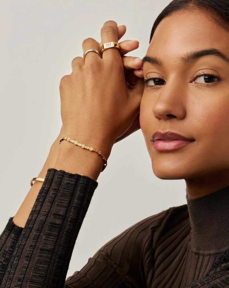 Lucy Williams Tennis Bracelet | 18ct Gold Vermeil