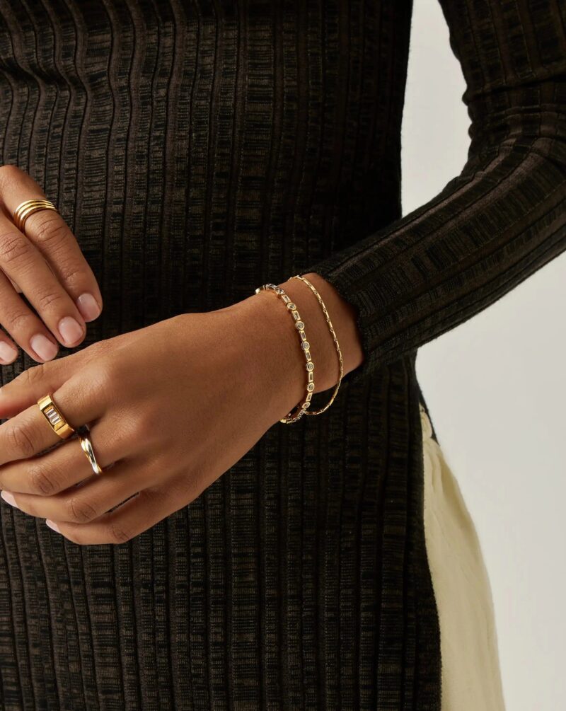 Lucy Williams Tennis Bracelet | 18ct Gold Vermeil